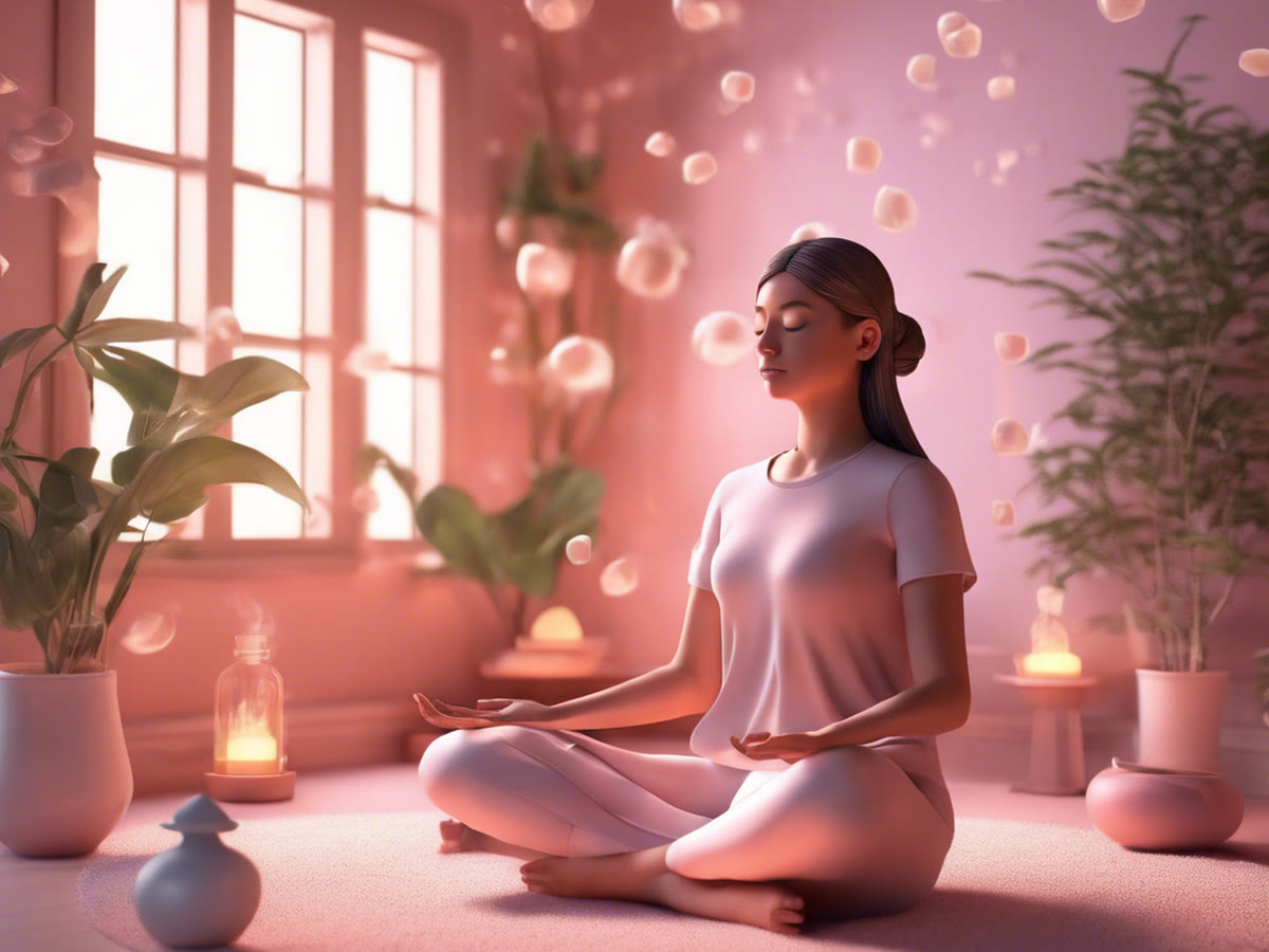 Meditasi dengan aromaterapi PM Pillow Mist