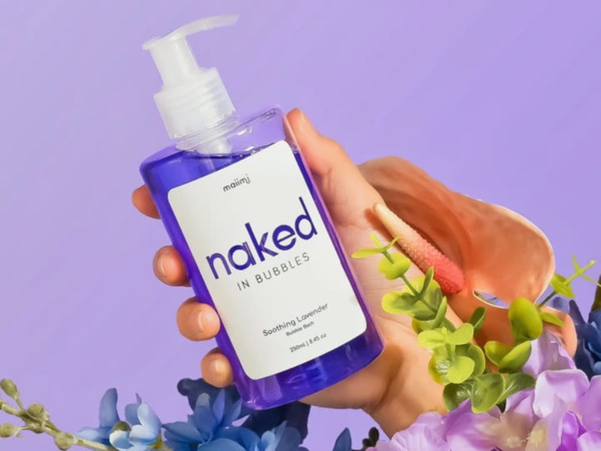 Naked in Bubbles Soothing Lavender bubble bath